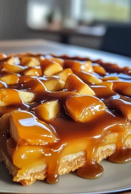 Salted Caramel Apple Tart
