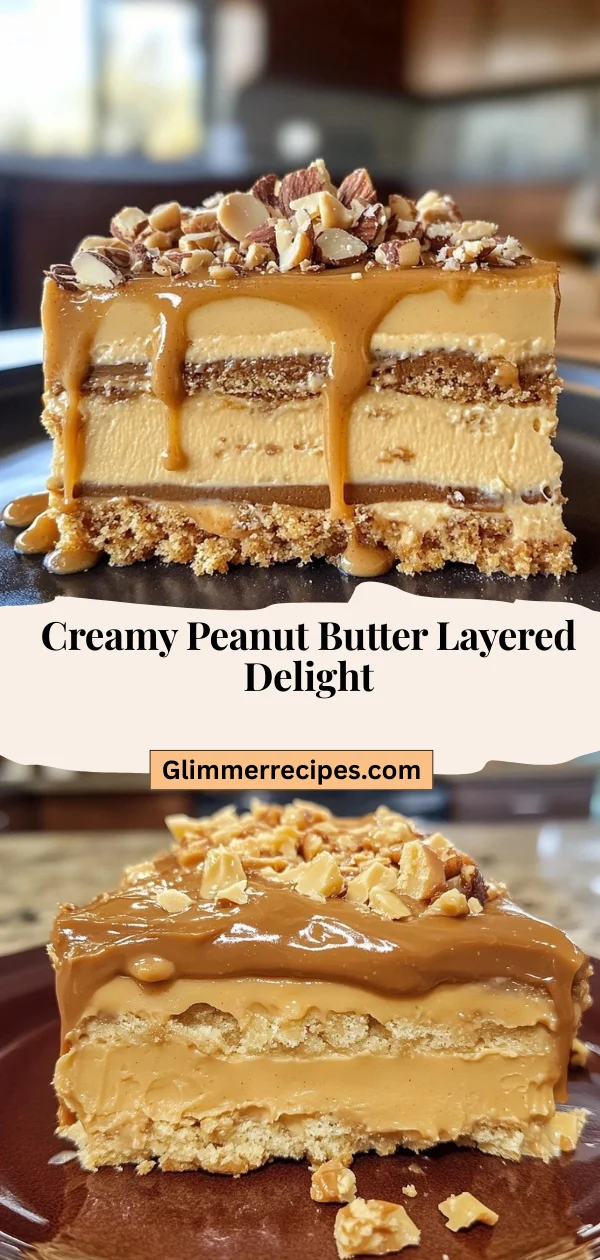 Creamy Peanut Butter Layered Delight