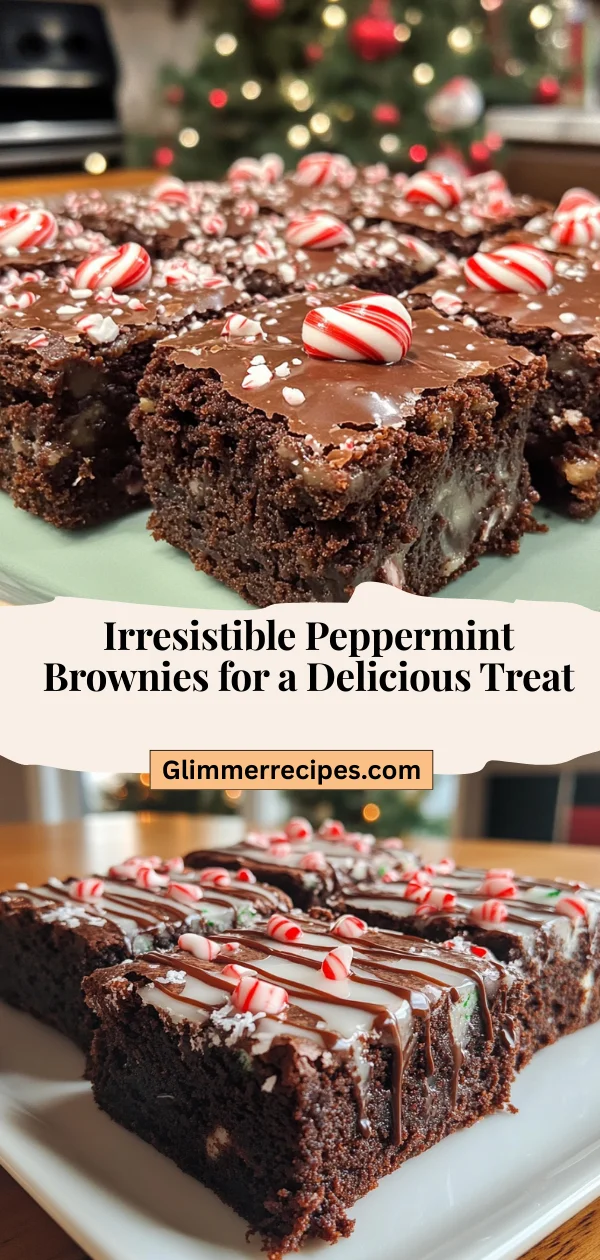 Irresistible Peppermint Brownies for a Delicious Treat