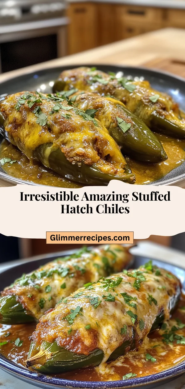 Irresistible Amazing Stuffed Hatch Chiles