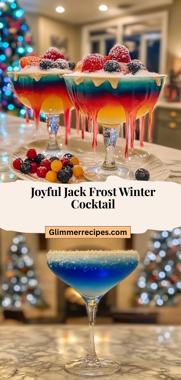 Joyful Jack Frost Winter Cocktail