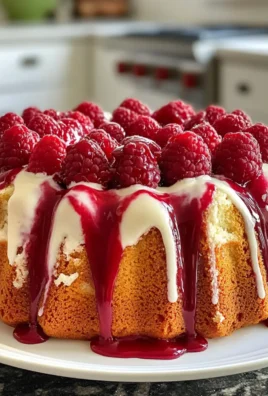 Amazing Creamy White Chocolate Raspberry Bundt Cake Recipe