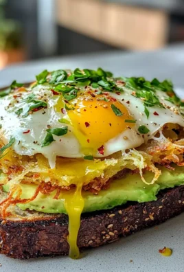 Ultimate Amazing Hashbrown Avocado Toast for a Delicious Breakfast
